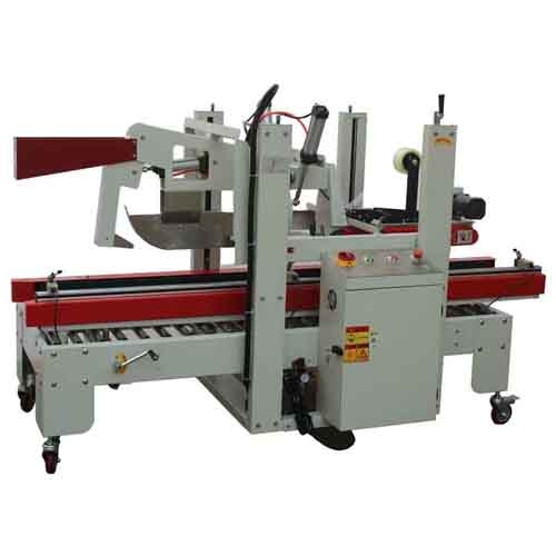 双立柱半自动折盖打包